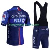 Combinaison Cycliste + Cuissard à Bretelles Fdj Groupama 2023